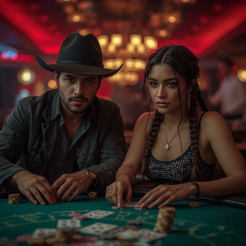 foto de dos jugadores de póker WINCHILE CASINO
